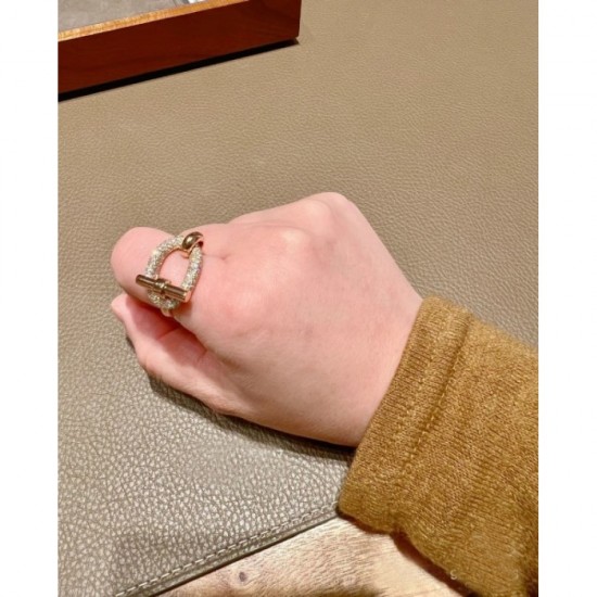 Trendy and fashionable ring 2023SS HERMES Hermes Trendy and fashionable ring 2023SS HERMES Hermes
